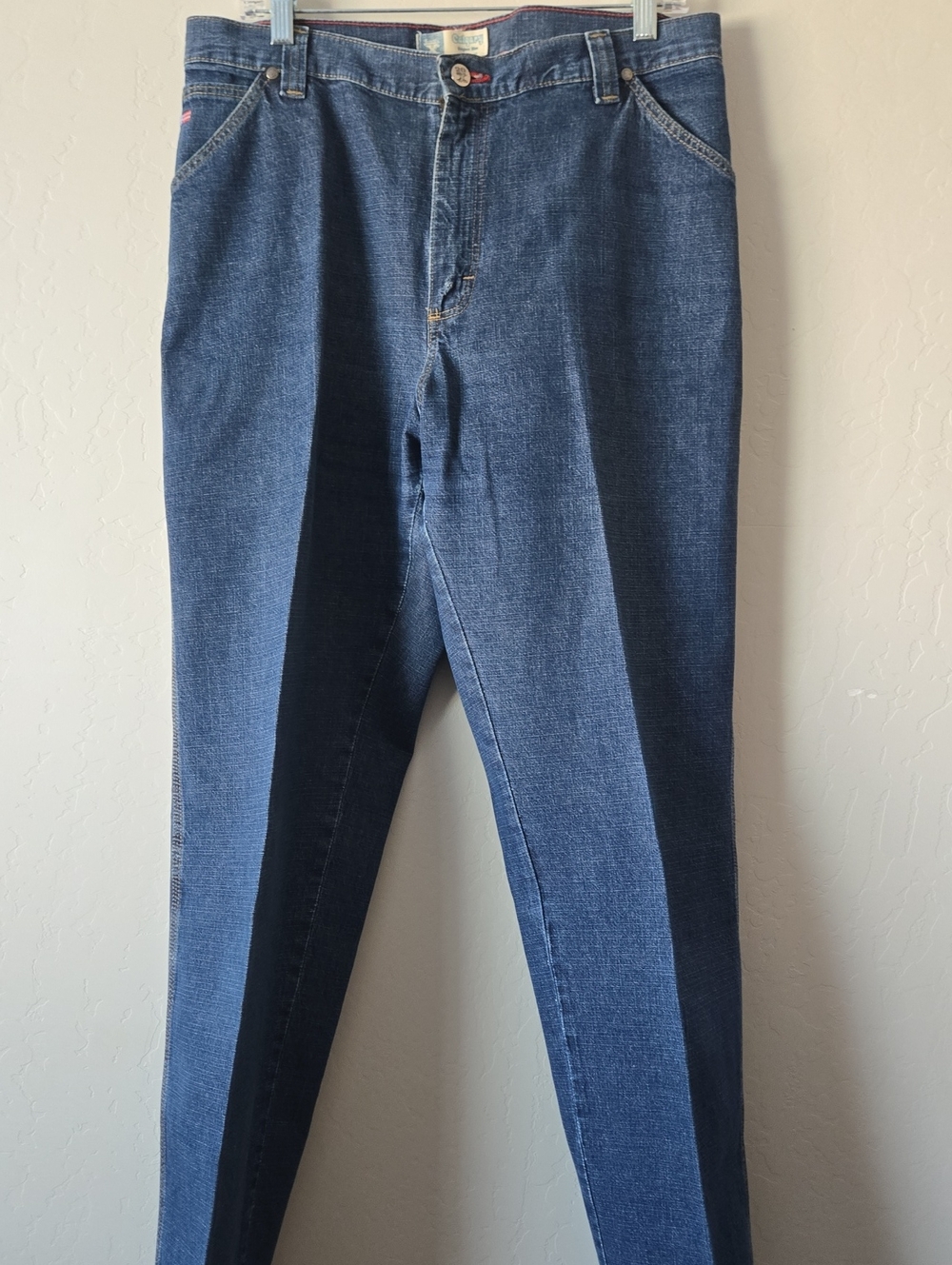 Straight Leg Women’s Jeans in Dark Blue